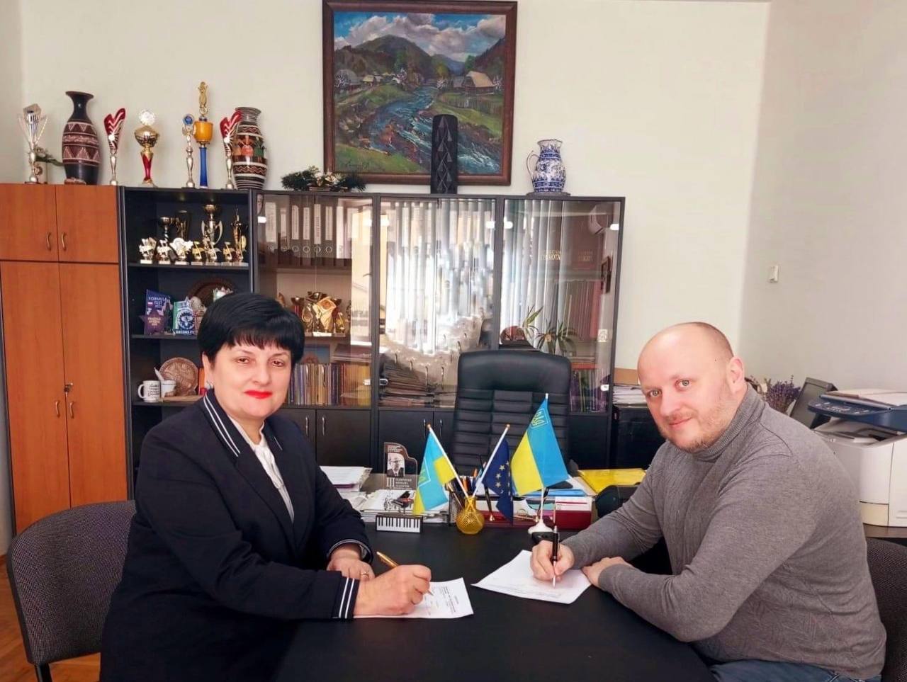 Підписання меморандуму з Ужгородським музичним фаховим коледжем імені Д.Є.Задора