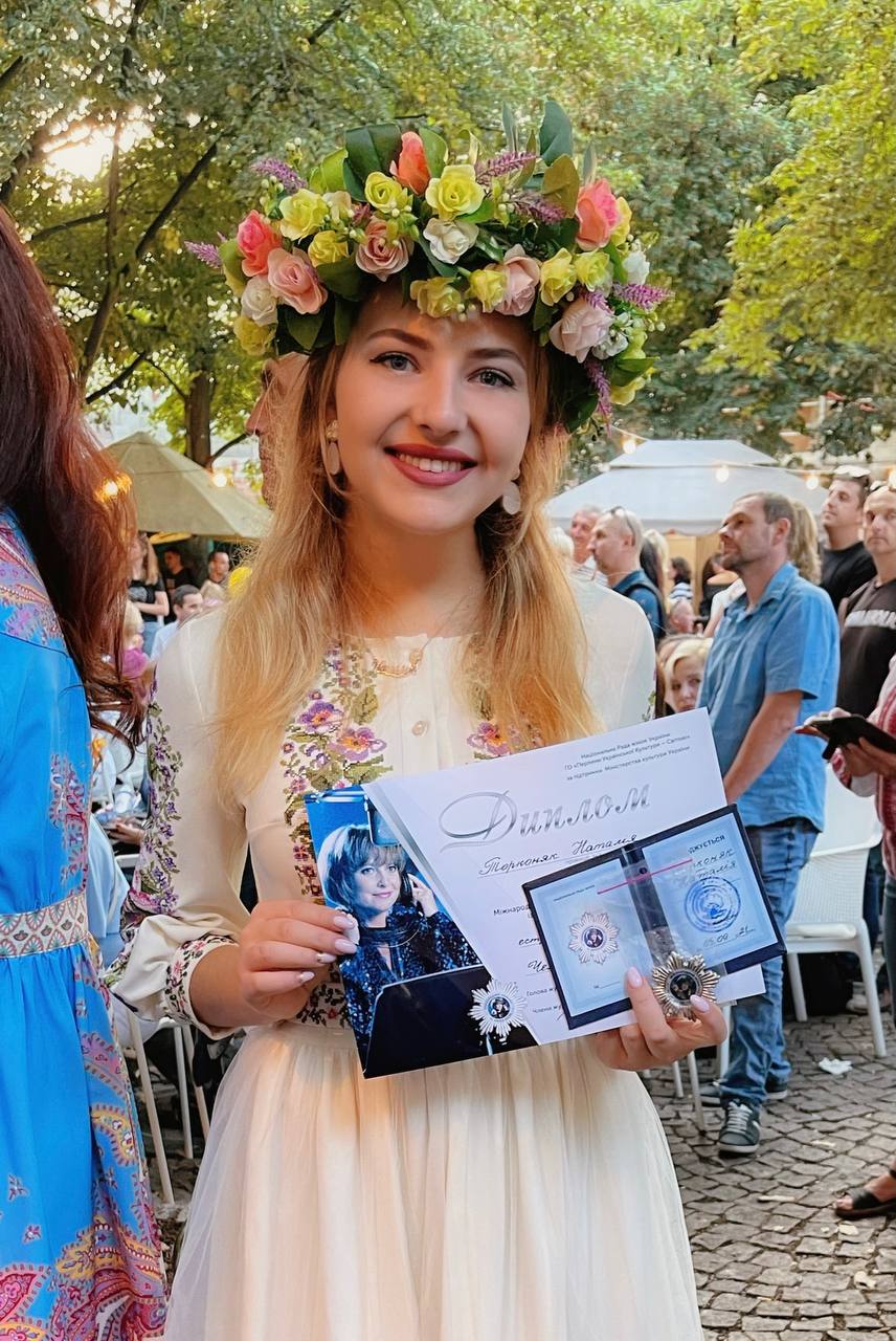 СТУДЕНТКА АКАДЕМІЇ ЗДОБУЛА ПЕРЕМОГУ НА МІЖНАРОДНОМУ ВОКАЛЬНОМУ КОНКУРСІ В ЧЕХІЇ