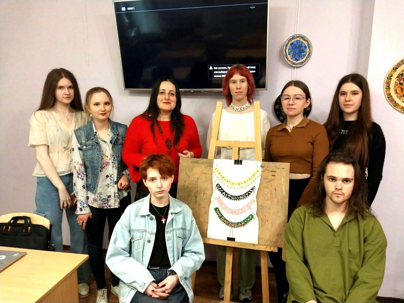 15 травня 2023 року в НАКККіМ відбулась творча зустріч та презентація  вишуканих прикрас за мотивами українських традицій "Силянка".