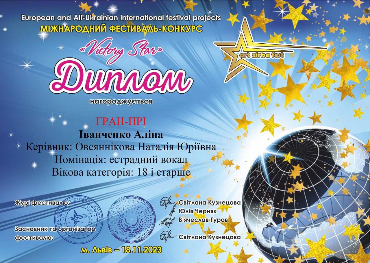 Вітаємо!